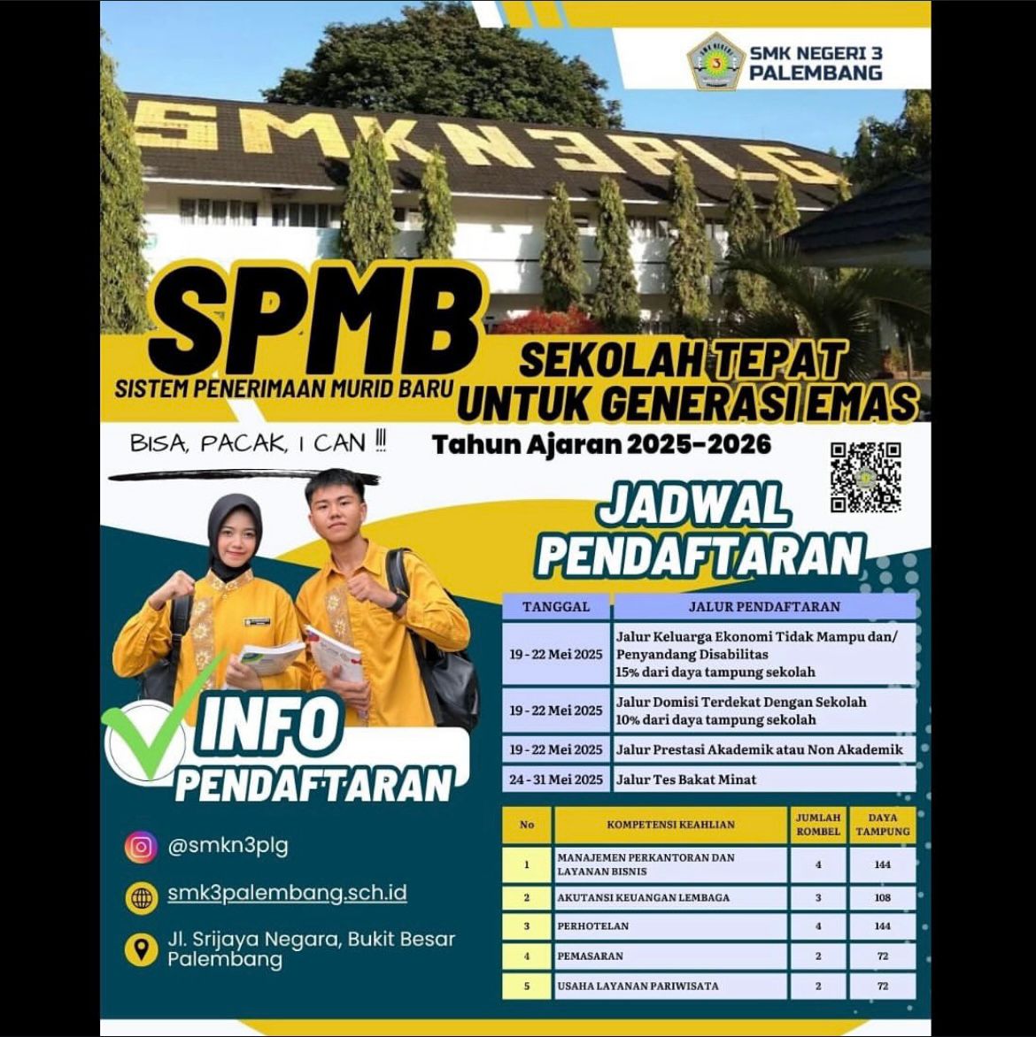 Sistem Penerimaan Murid Baru Tahun Ajaran 2025-2026